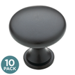 Matte Black / 1-3/16