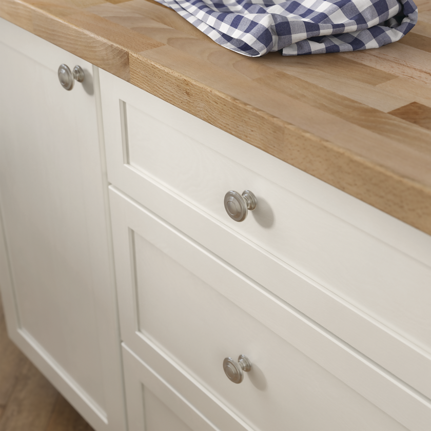 Satin Nickel / 1-3/8