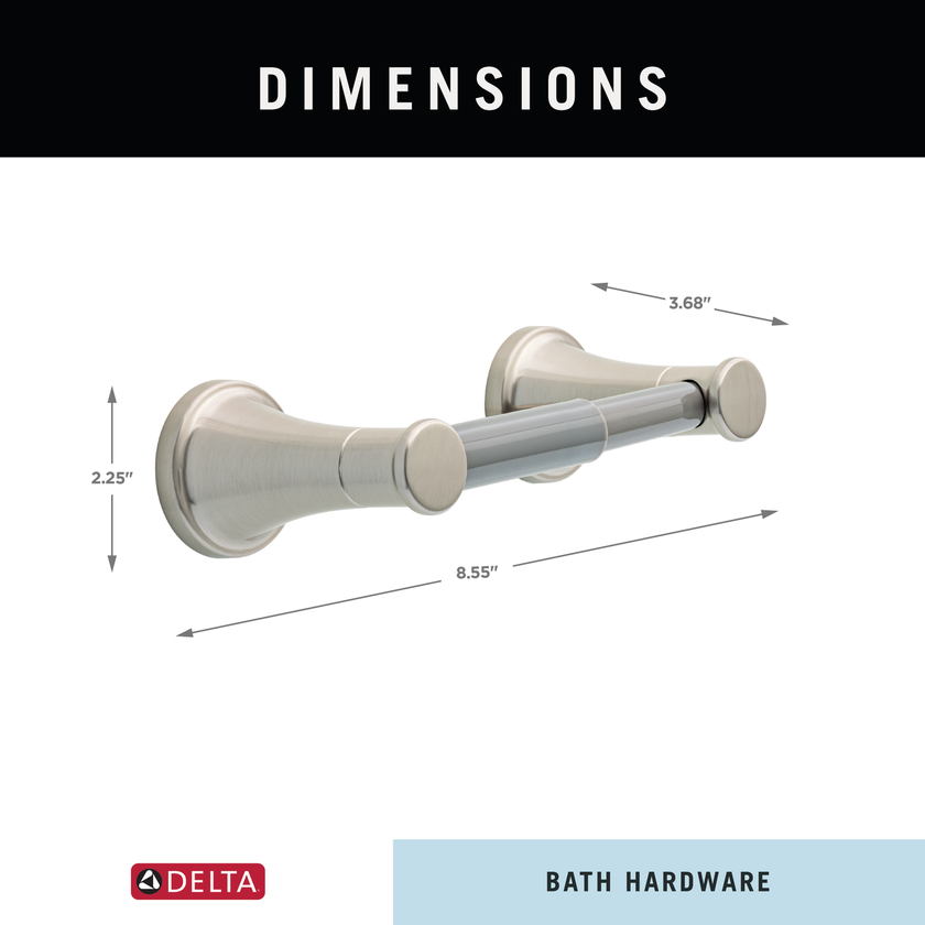 SpotShield Brushed Nickel / 1