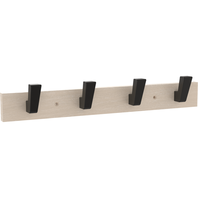 White Oak & Matte Black / 16