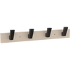 White Oak & Matte Black / 16