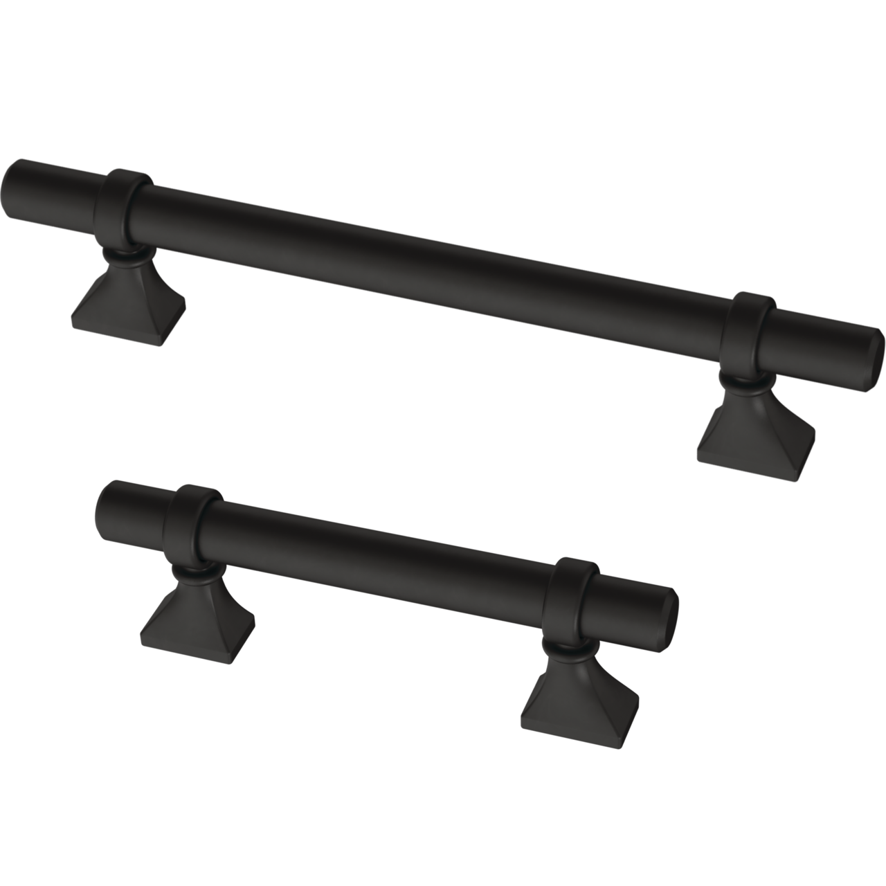 Matte Black / 1-3/8