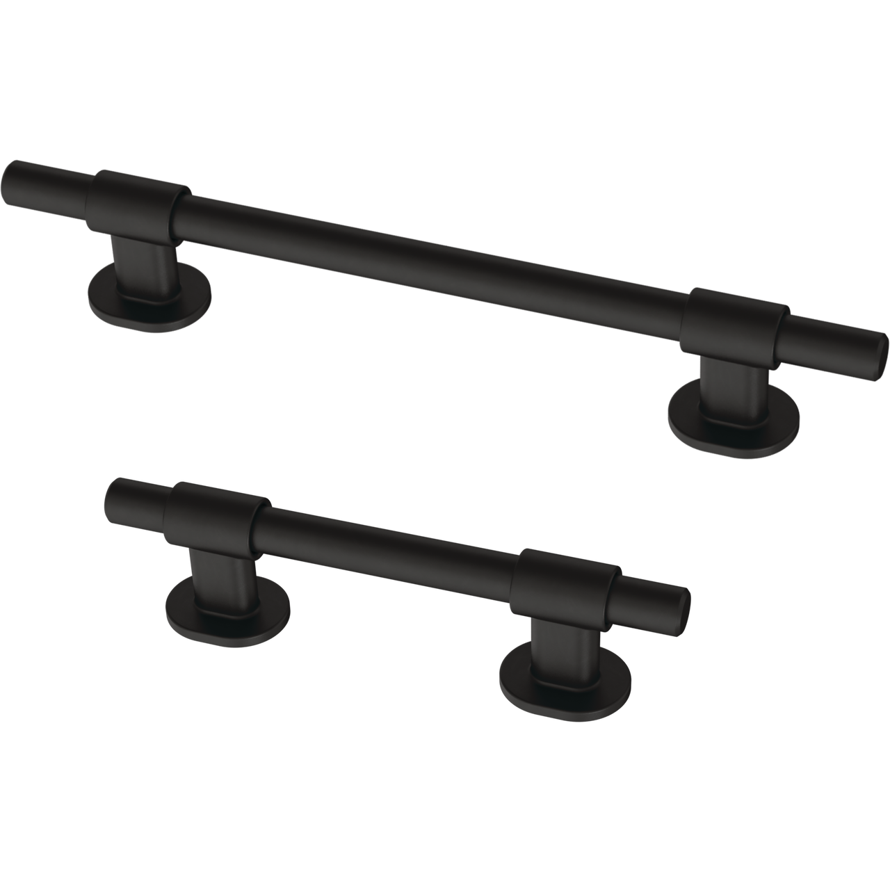 Matte Black / 1-3/8