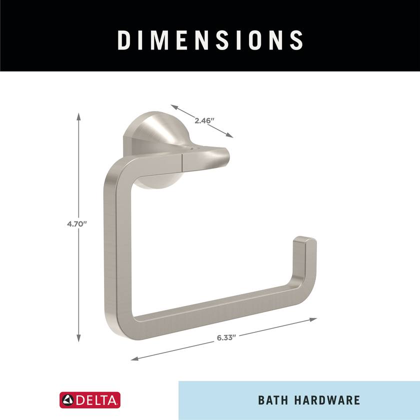 SpotShield Brushed Nickel / 1