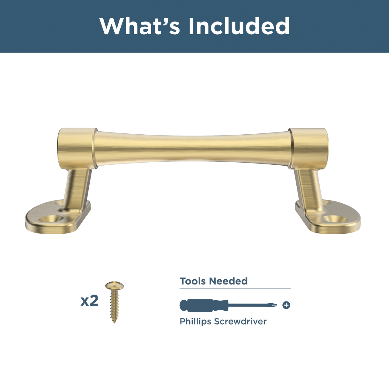 Brushed Gold / 1