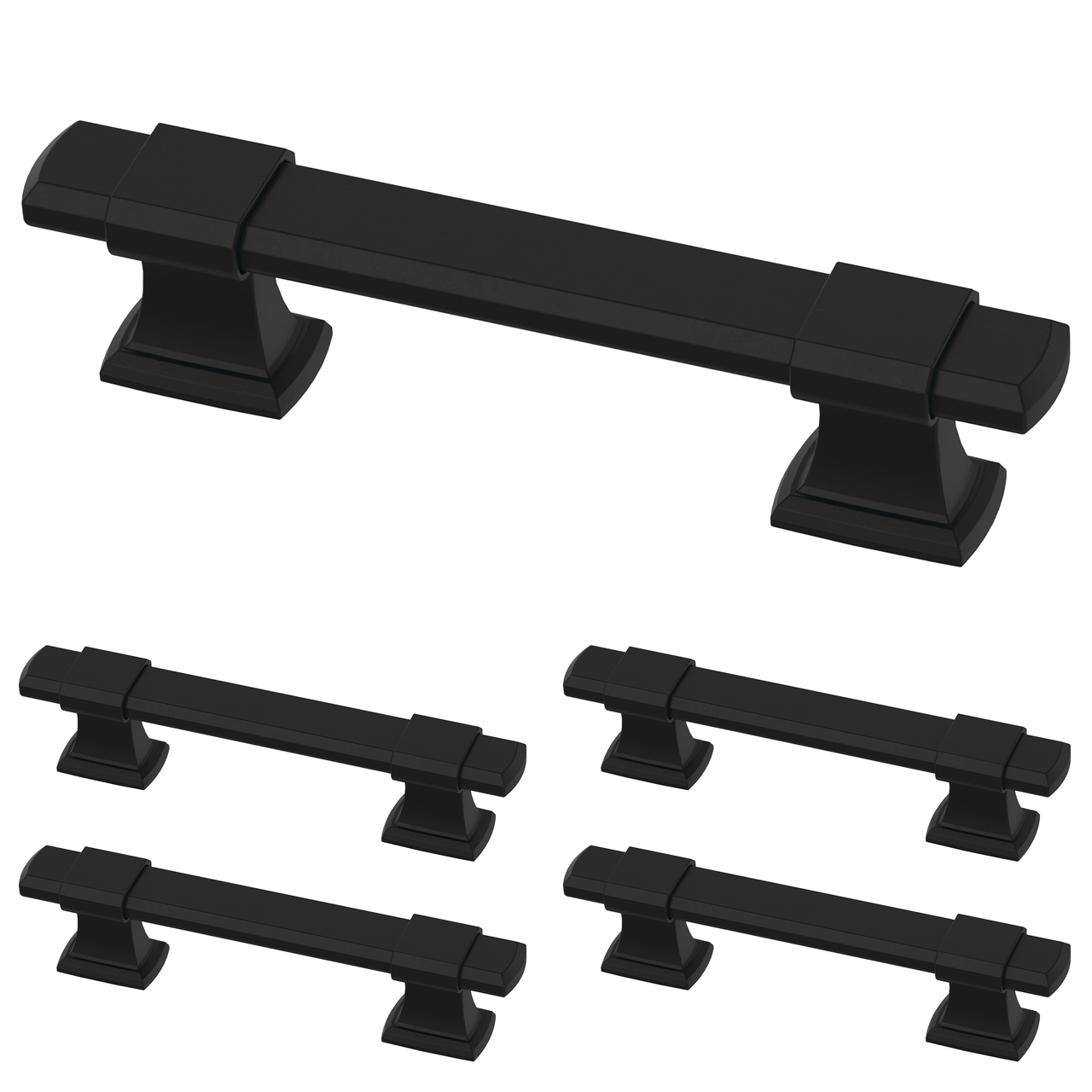 Matte Black / 1-3/8
