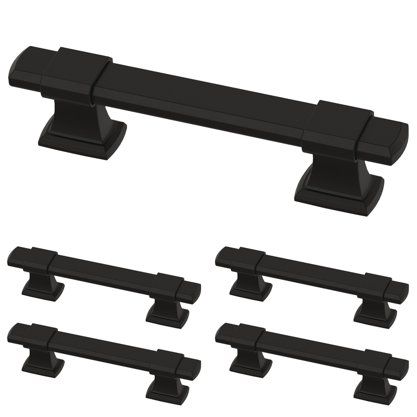 Matte Black / 1-3/8