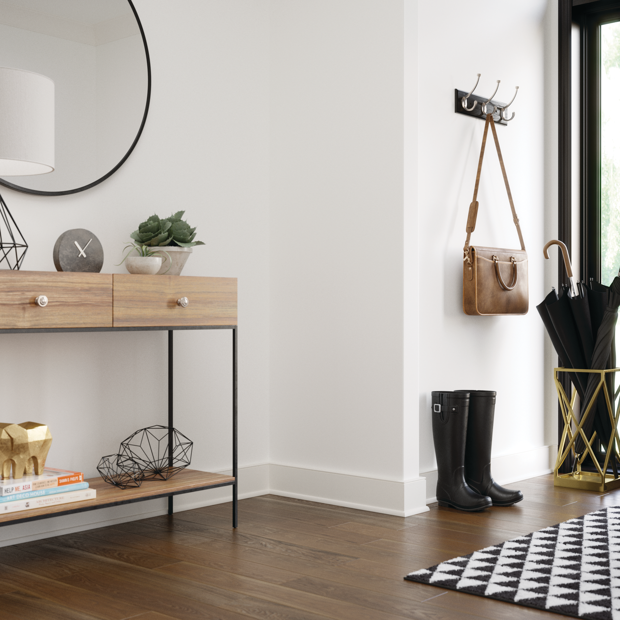 Matte Black & Matte Nickel / 15