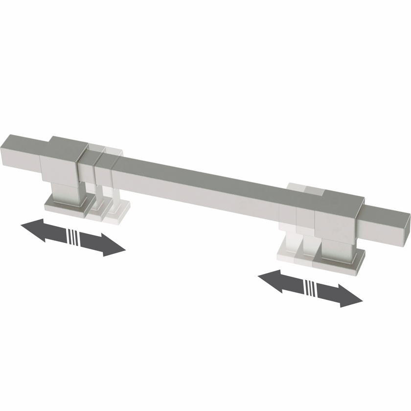 Satin Nickel / 1-3/8