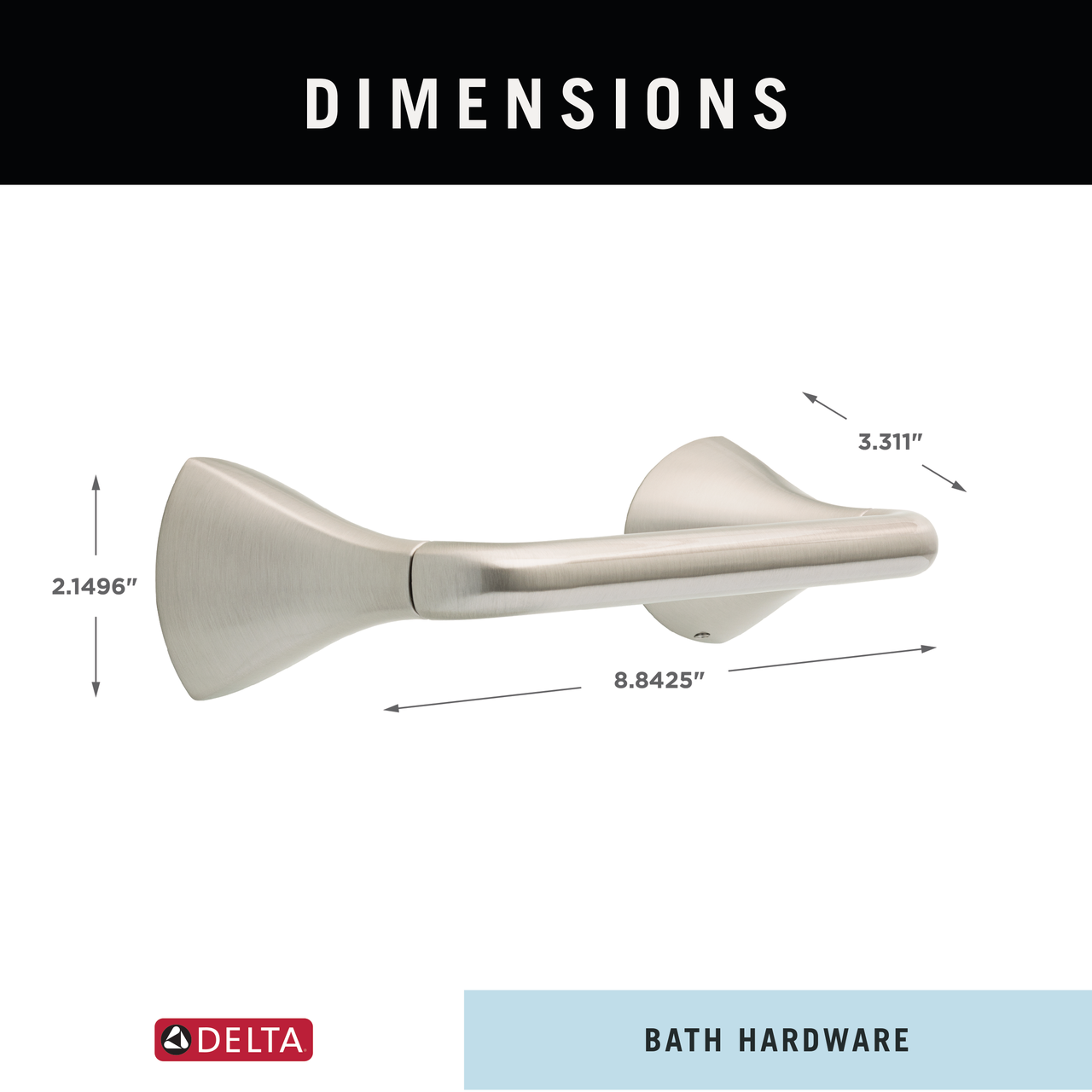 SpotShield Brushed Nickel / 1