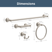 Satin Nickel / 18