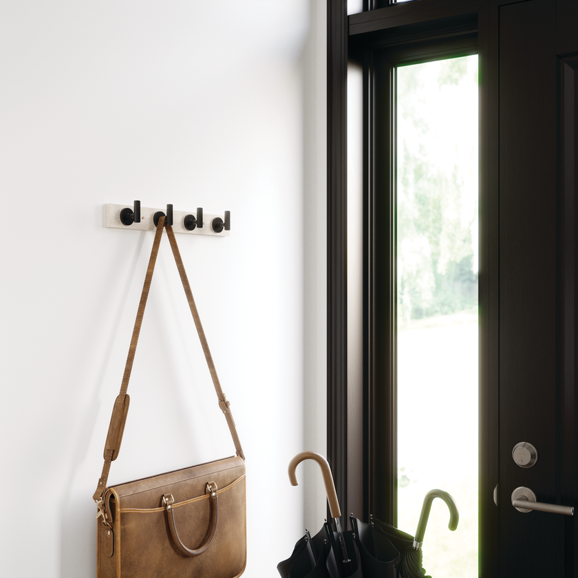 White Oak & Matte Black / 16