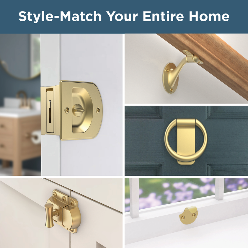 Brushed Gold / 4-3/4