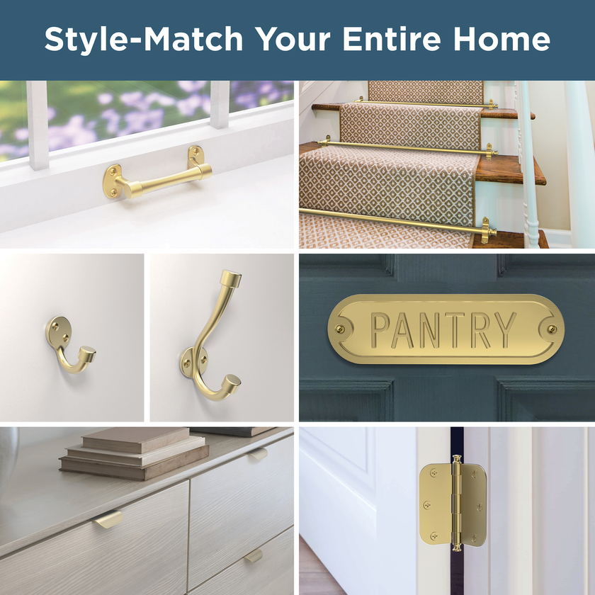 Brushed Gold / 4-3/4