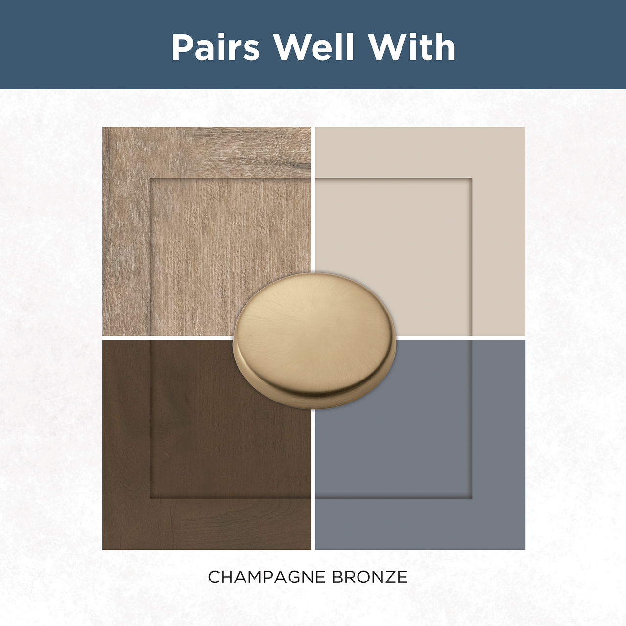 Champagne Bronze / 1-3/8