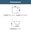 Satin Nickel / 1-1/8