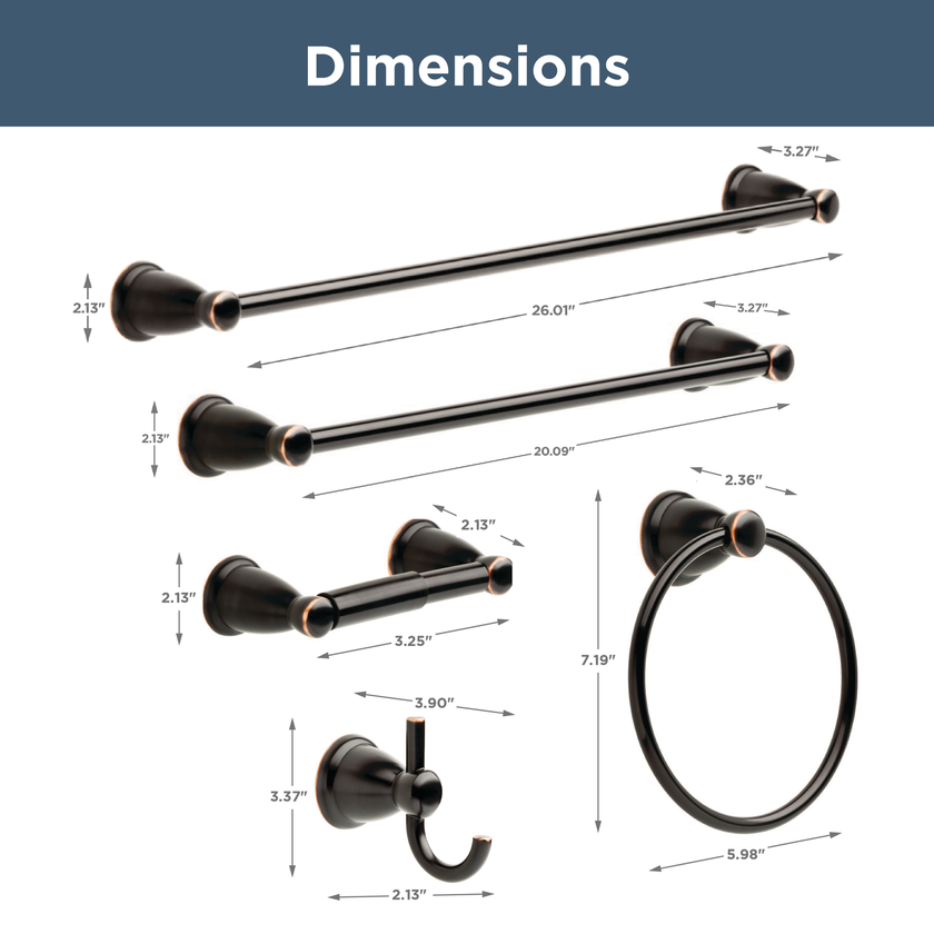 Oil Rubbed Bronze / 18