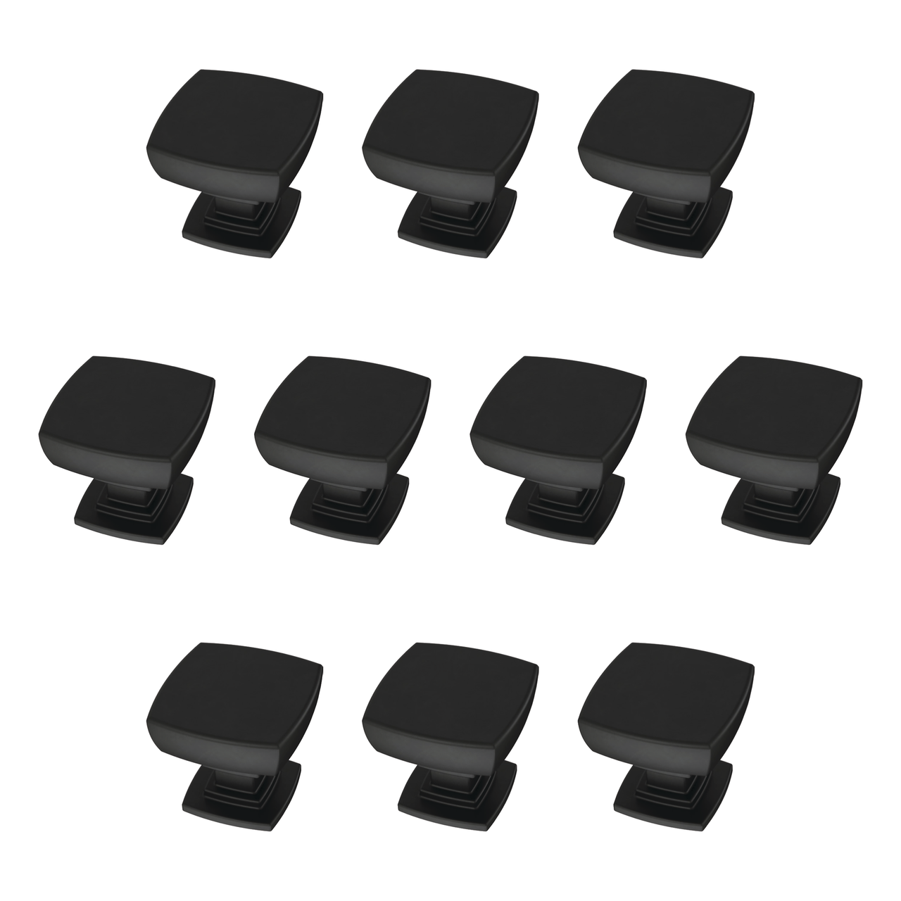 Matte Black / 1-1/8