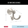 SpotShield Brushed Nickel / 1