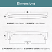 Satin Nickel / 5-1/16
