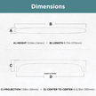 Satin Nickel / 6-5/16