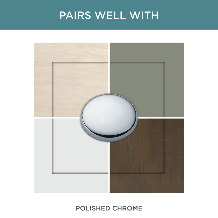 Polished Chrome / 1-1/4