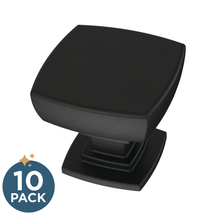Matte Black / 1-1/8