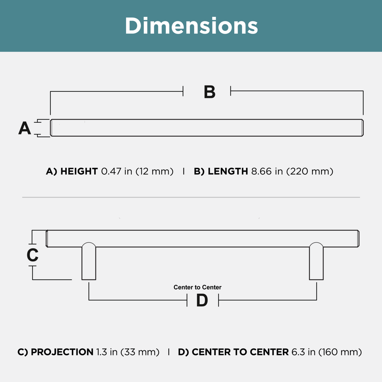 Stainless Steel / 6-5/16