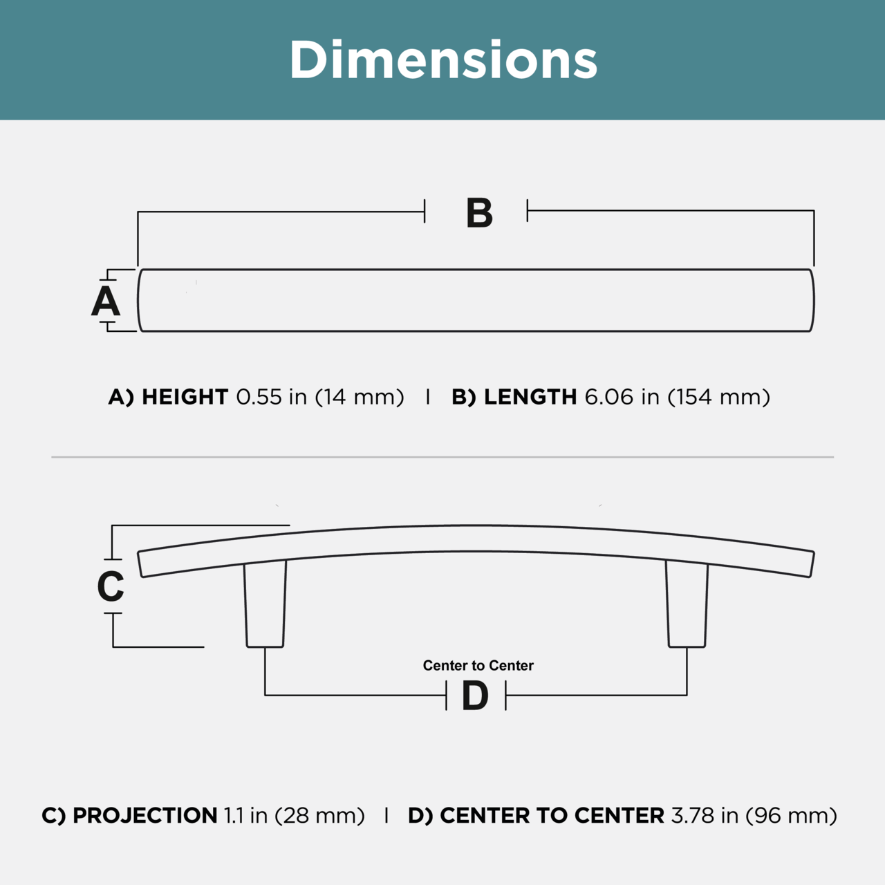 Satin Nickel / 3-3/4