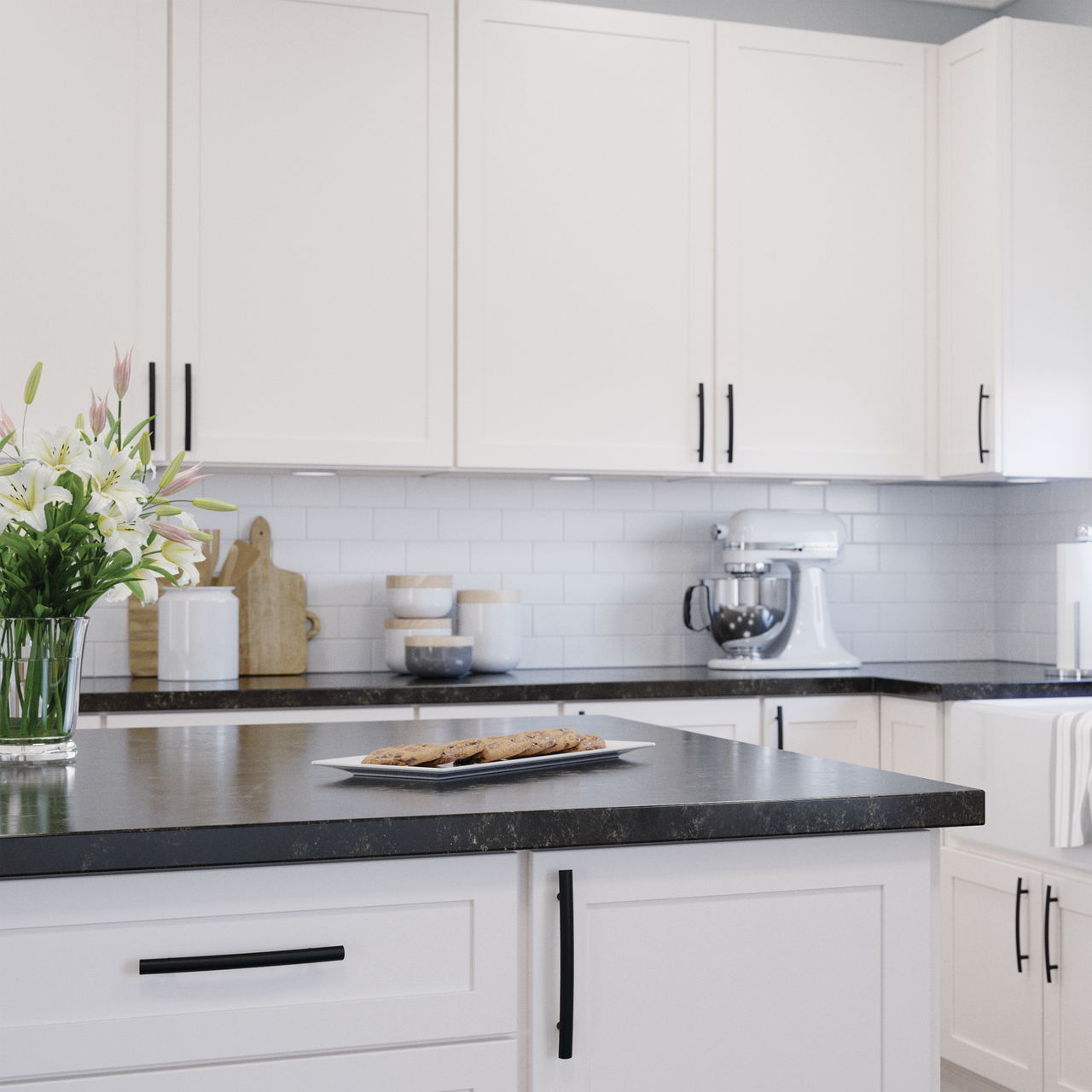 Matte Black / 5-1/16