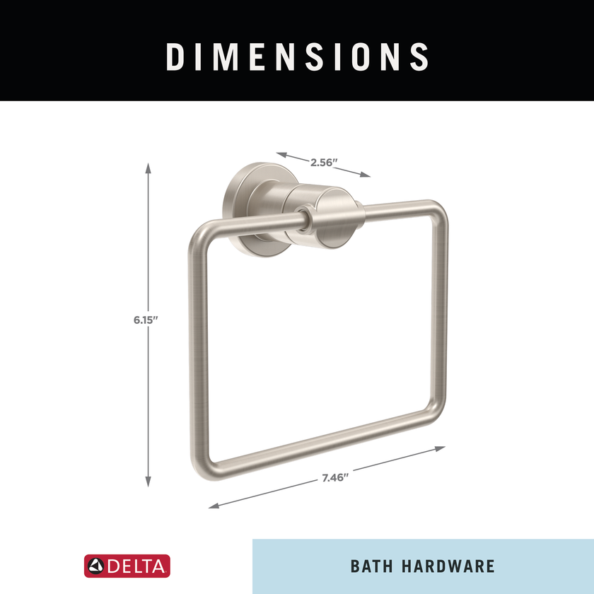 SpotShield Brushed Nickel / 1