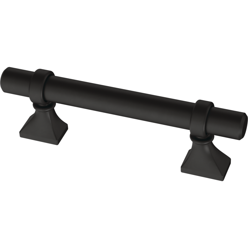 Matte Black / 1-3/8
