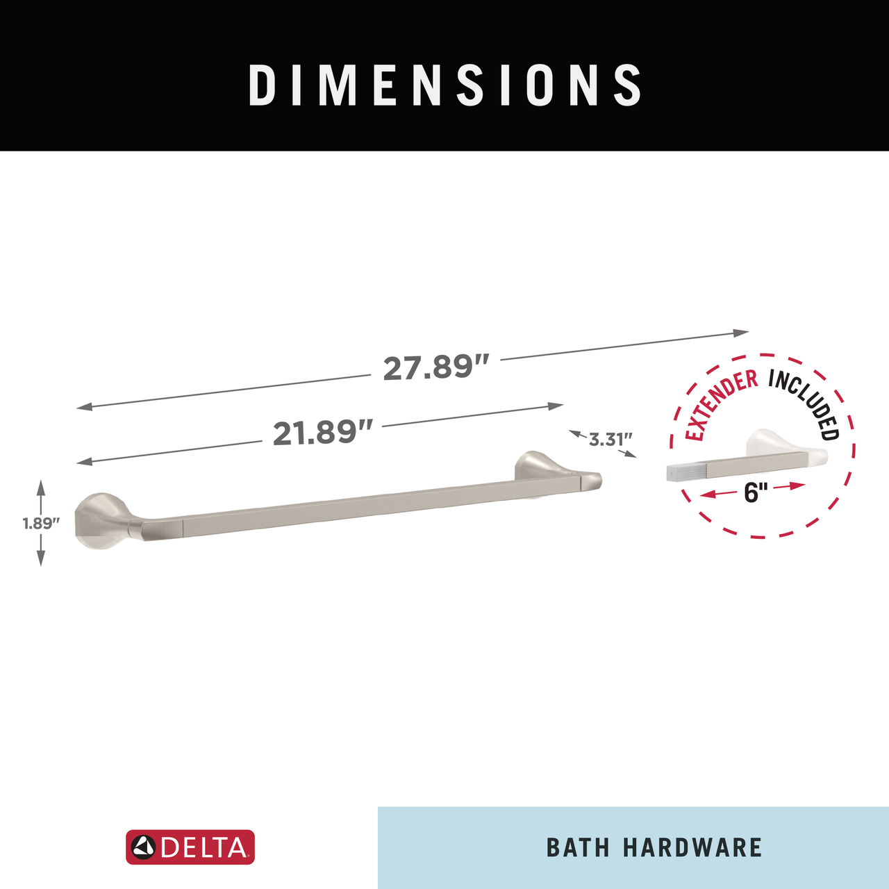 SpotShield Brushed Nickel / 18