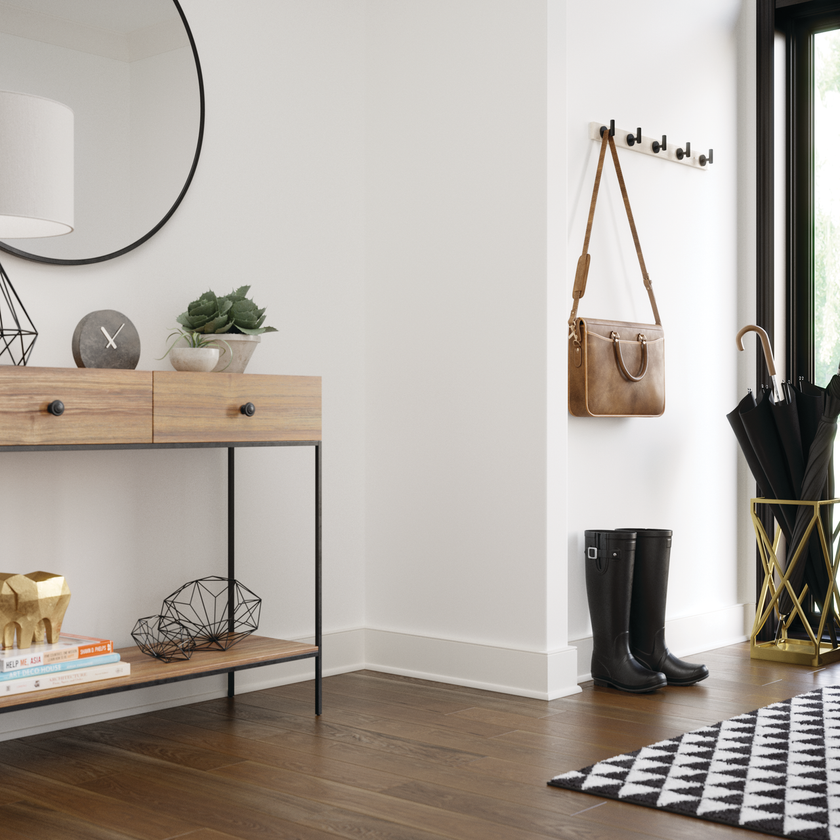 White Oak & Matte Black / 27