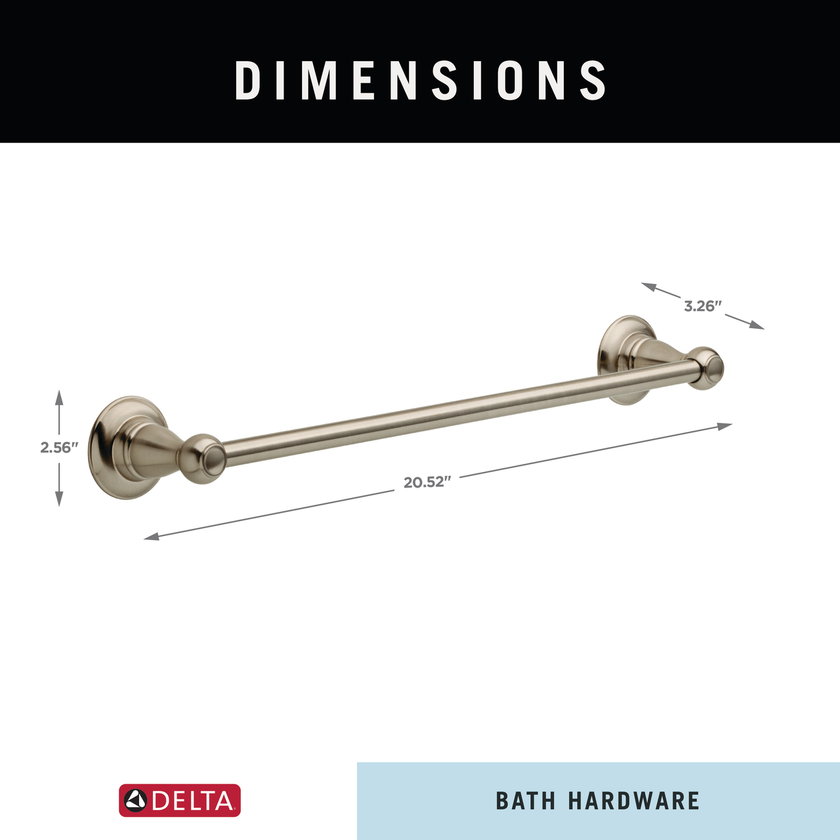 SpotShield Brushed Nickel / 18