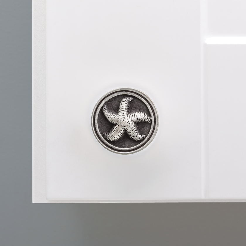 Brushed Satin Pewter / 1-7/16