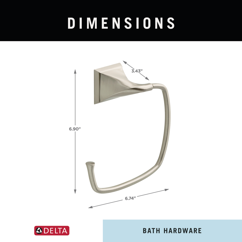 SpotShield Brushed Nickel / 1