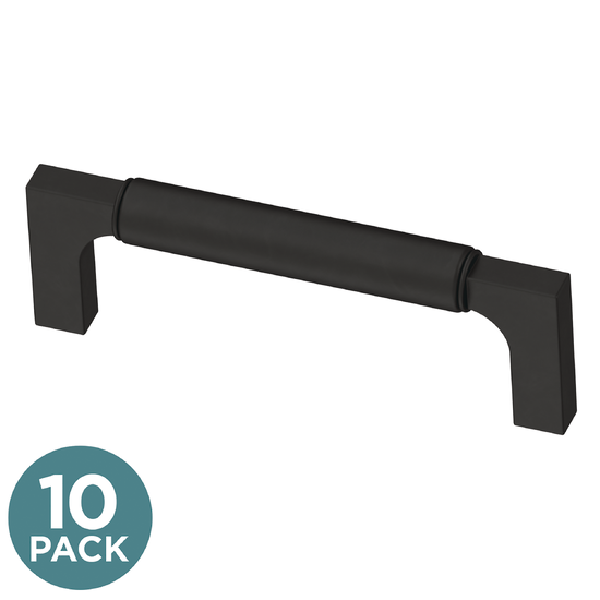 Matte Black / 3-3/4