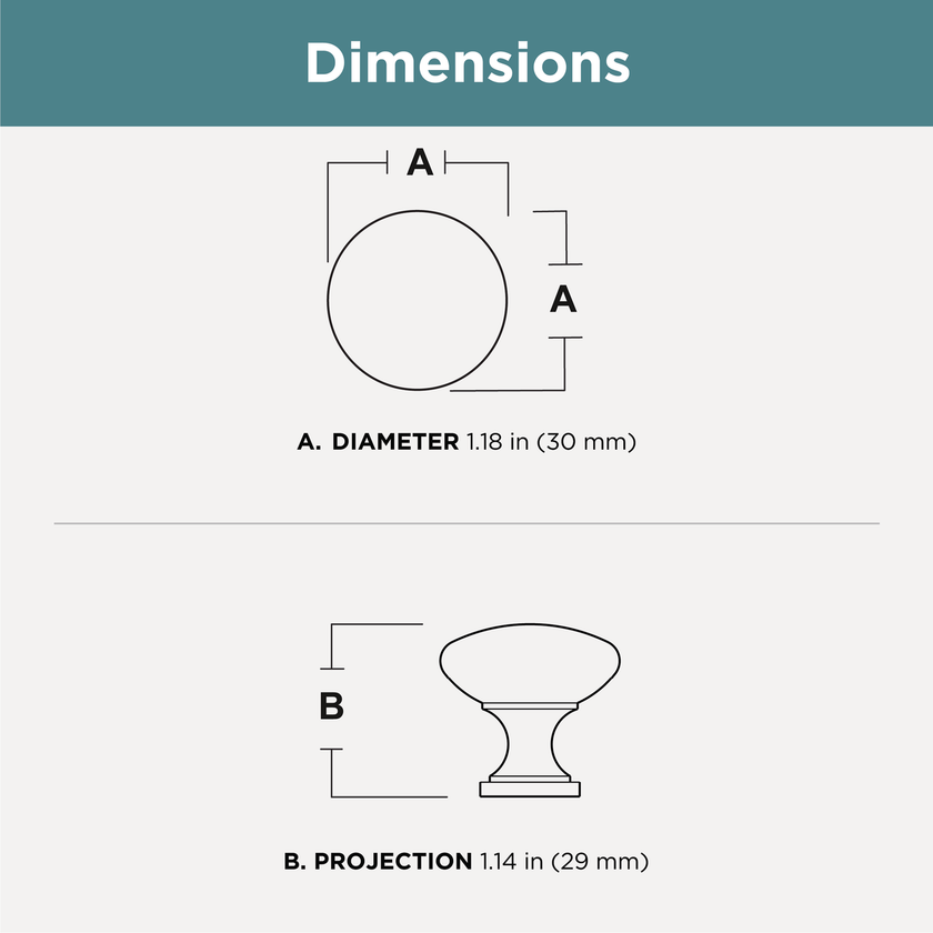 Satin Nickel / 1-3/16