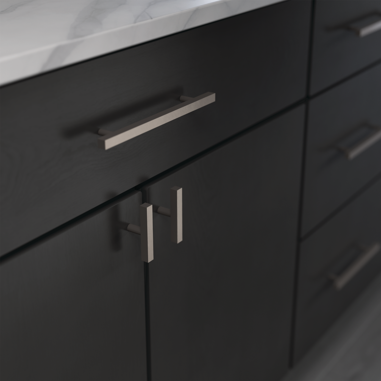 Satin Nickel / 6-5/16