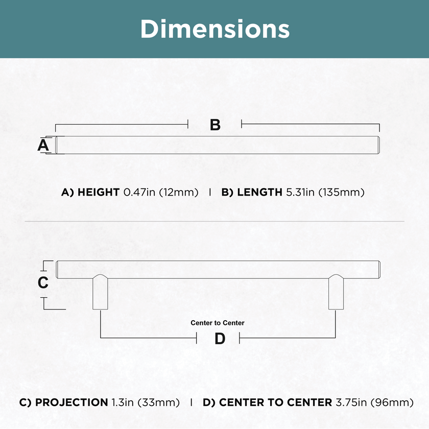 Bronze With Copper Highlights / 3-3/4