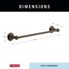 Delta Porter Towel Bar (1-Piece)