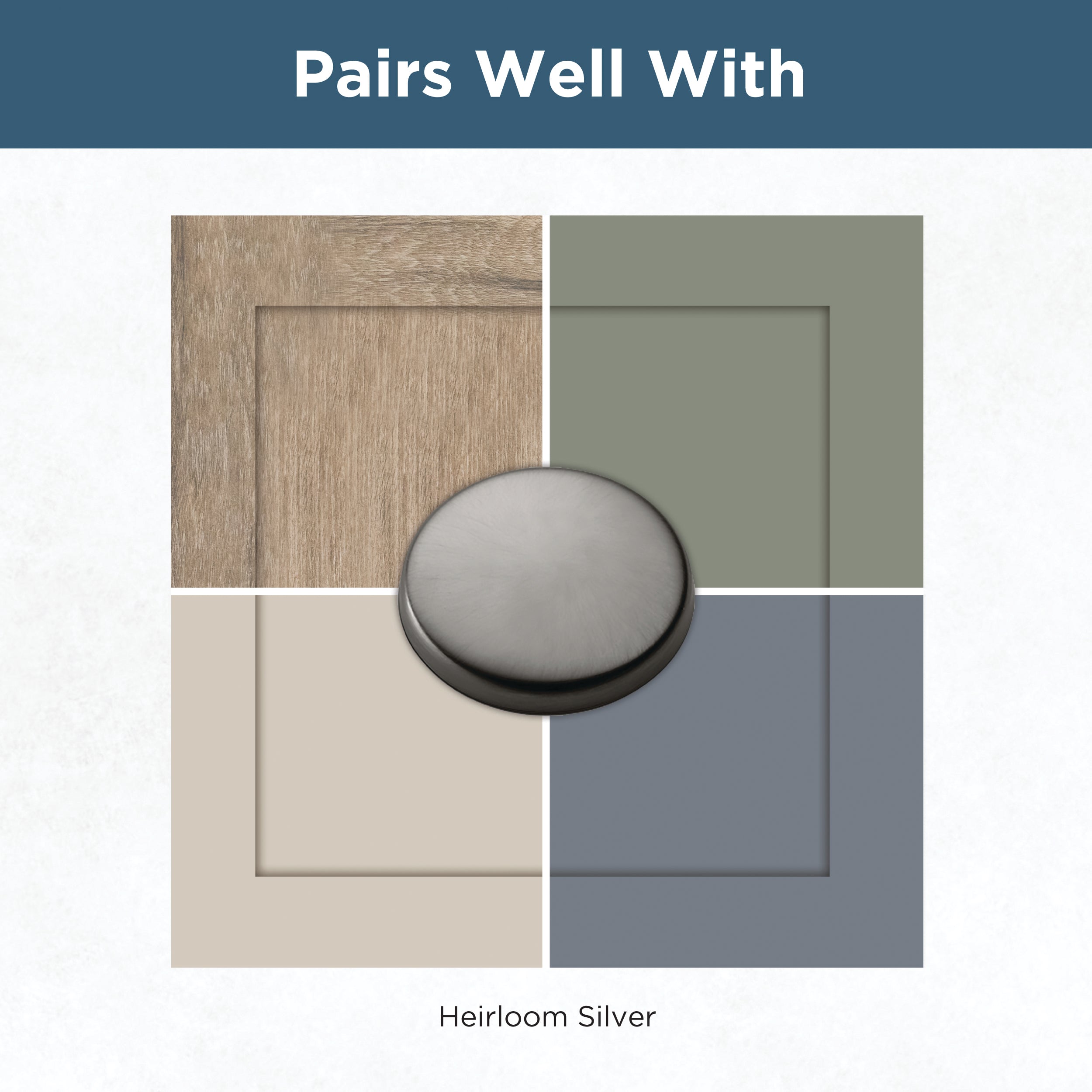 Heirloom Silver / 5-1/16