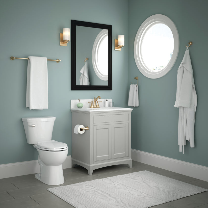 Delta Mylan 4 Piece Bath Accessory Kit