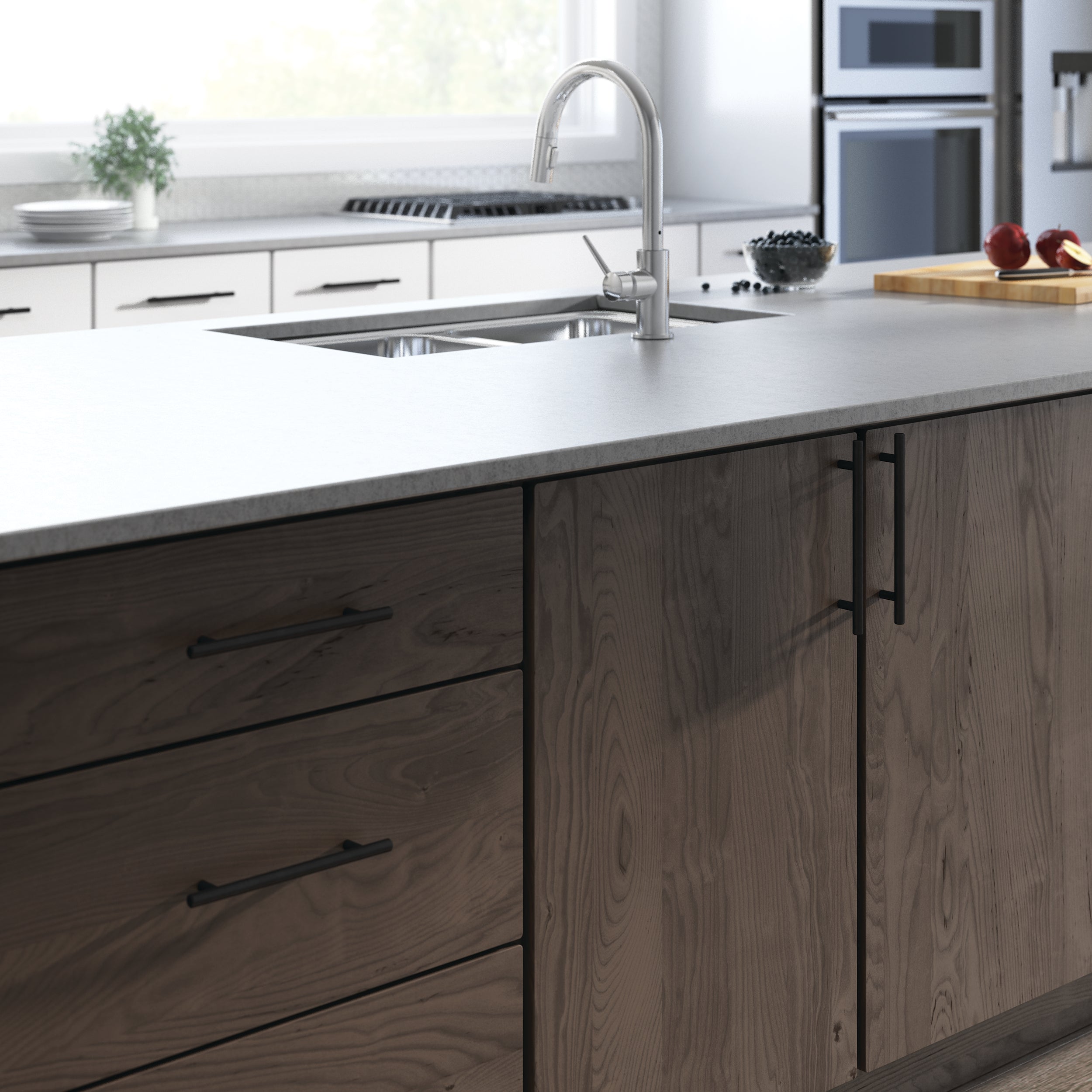 Matte Black / 6-5/16