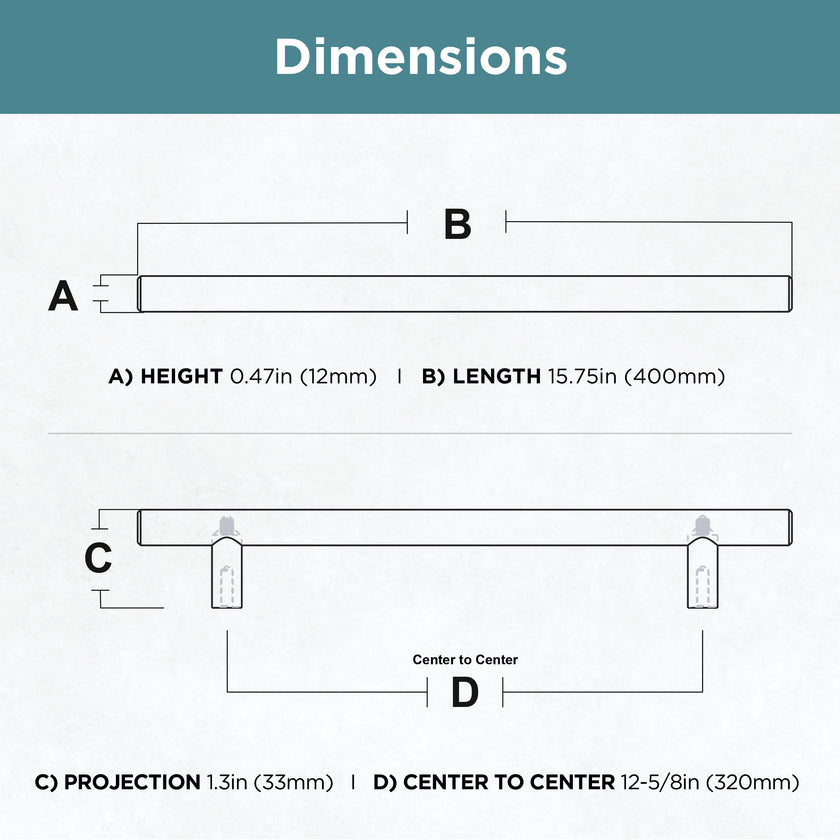 Stainless Steel / 12-5/8