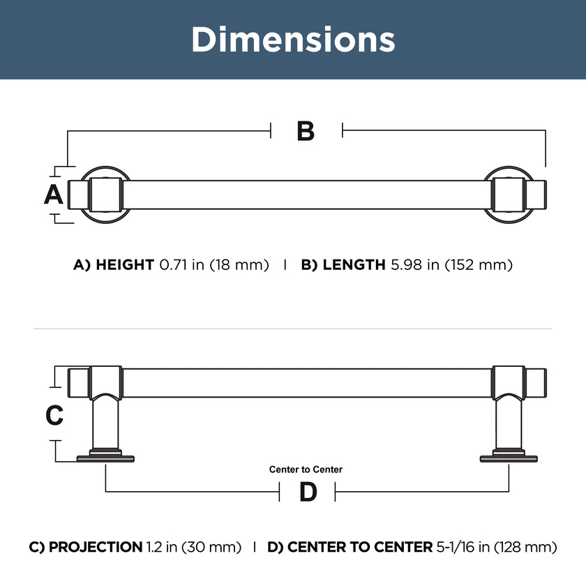 Heirloom Silver / 5-1/16