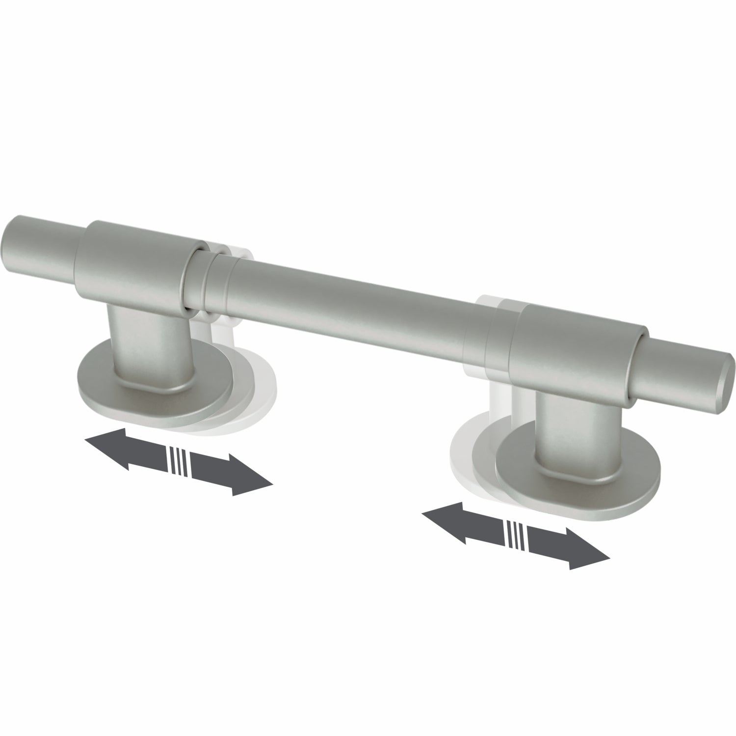 Satin Nickel / 1-3/8