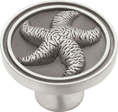 Brushed Satin Pewter / 1-7/16