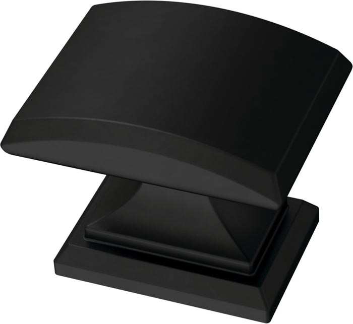 Liberty Square Bar 5-1/16 in. (128 mm) Matte Black Cabinet Drawer